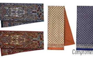 Что собой представляет кашне, способы ношения аксессуара