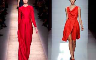 Платья красного цвета: привлекут к себе внимание и сделают вас неотразимой