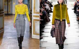 Женский костюм в клетку, как сделать правильный выбор