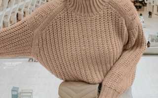 Пуловеры оверсайз лицевой гладью спицами – 3 схемы с описанием, видео