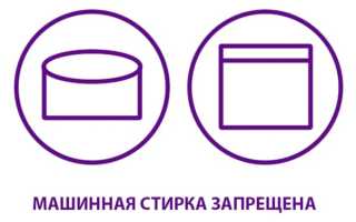 Значок «Машинная стирка запрещена» – какие вещи под запретом?