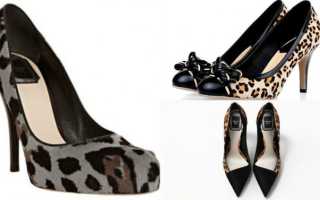 Элегантные леопардовые туфли: создаем модные образы