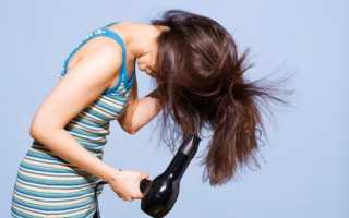Как правильно сушить волосы феном — пошаговое руководство