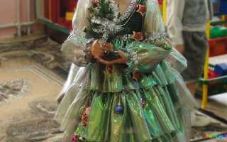 Сшить новогодний костюм для девочки не так уж и сложно