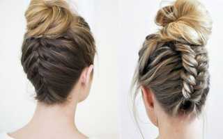 Как сделать небрежный хвост на длинные волосы. Прически с хвостом