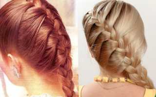 Прическа французская коса — как плести косу самой себе, фото и видео урок для начинающих