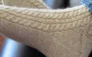 Мужские носки спицами: схемы вязания с фото и видео-уроками пошагово