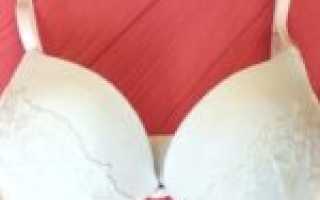 Как отстирать белый бюстгальтер в домашних условиях