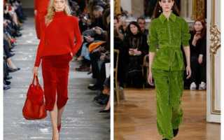 Модные советыВельветовая одежда — как правильно выбрать и с чем носить