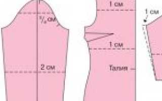 Как правильно укоротить выкройку! (для невысоких женщин)