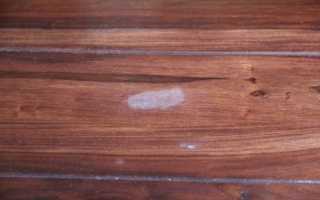 Как избавиться от белых пятен на мебели